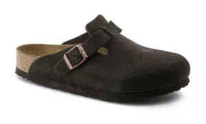 Birkenstock Boston Soft Footbed Suede Leather Sandal