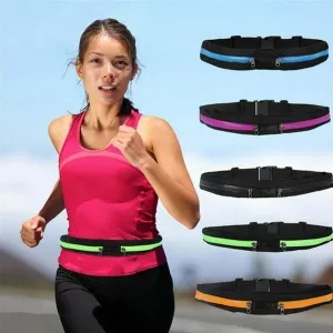 Dual Pocket Running Belt