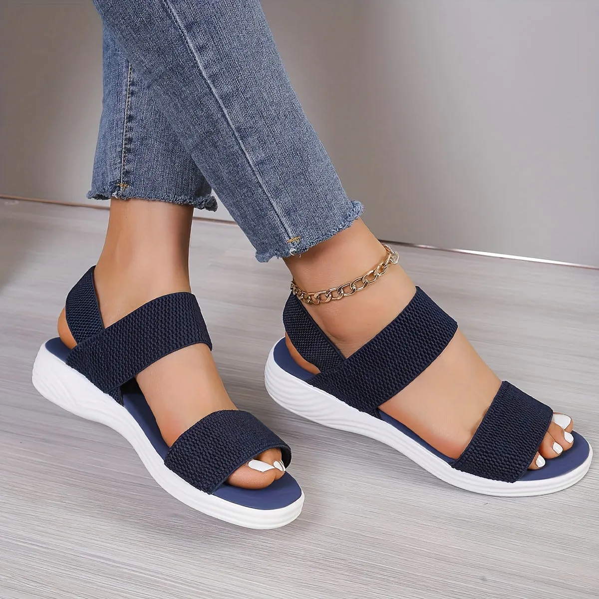 Eloise - Lightweight Stretch Sandals