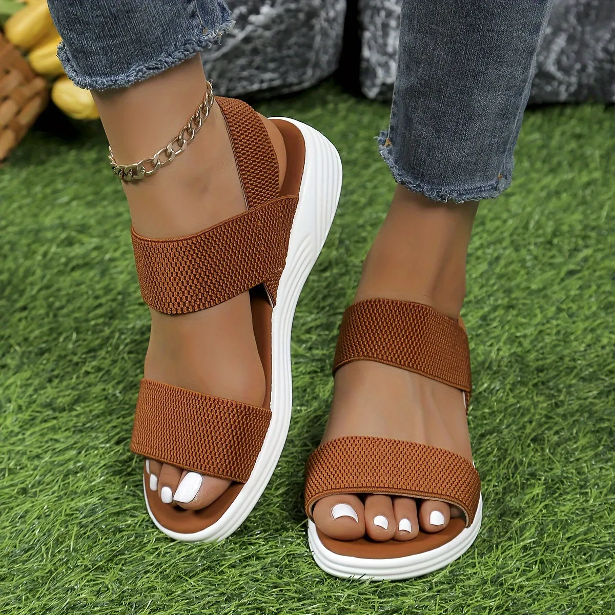 Eloise - Lightweight Stretch Sandals