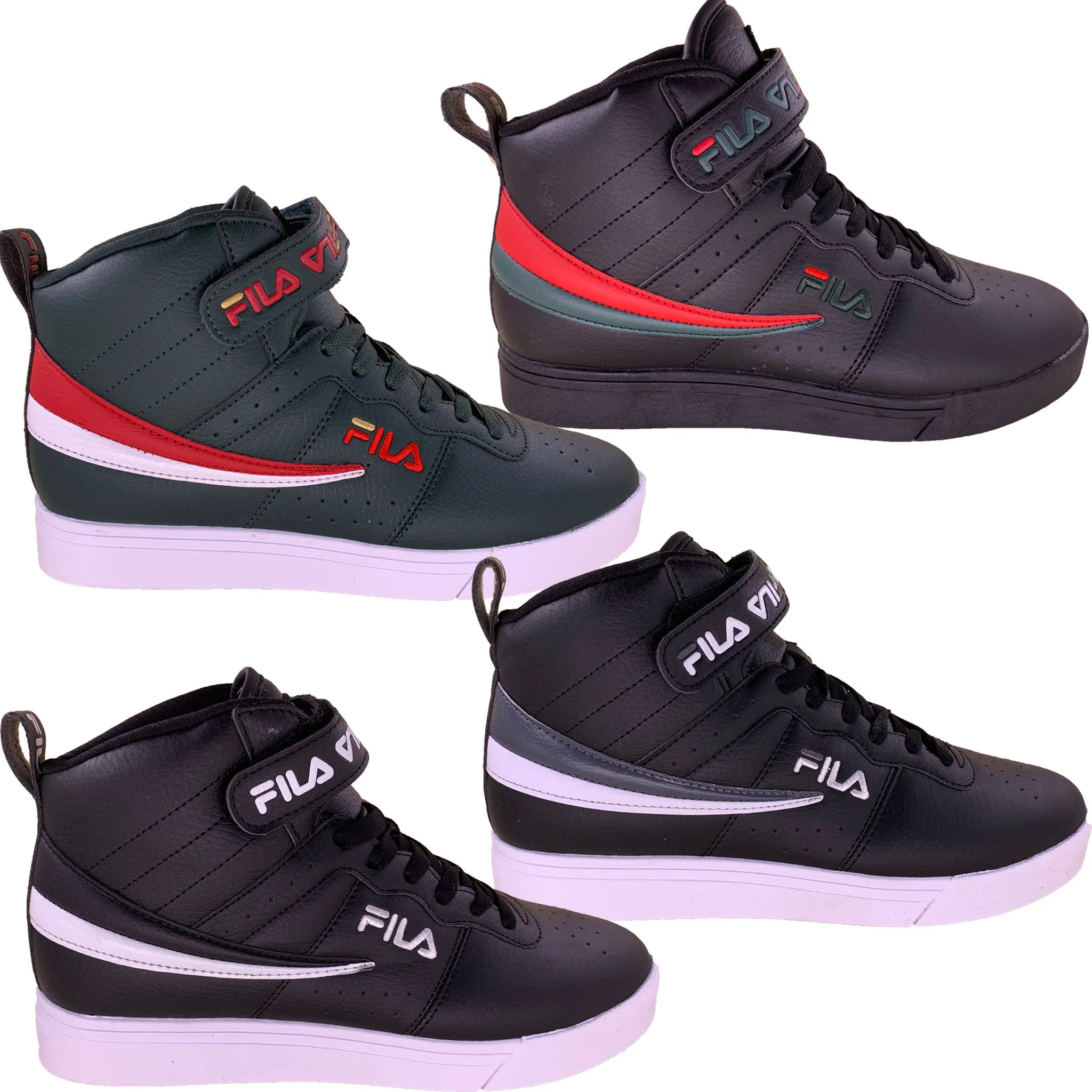 Fila Mens Vulc 13 1CM00884 Mid Plus Repeat Logo