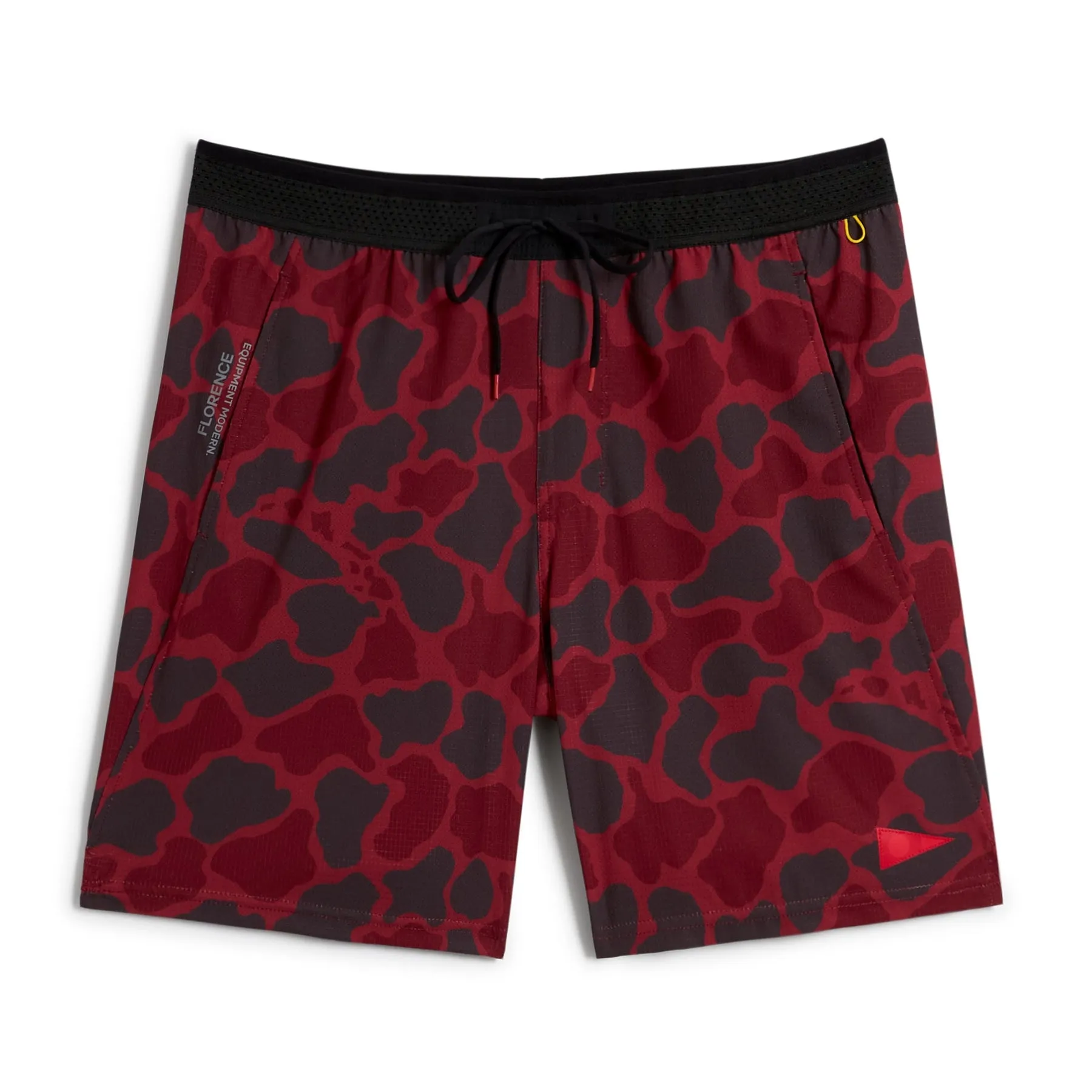 FLORENCE AIRTEX SHORT - MAROON CAMO