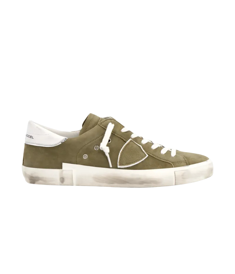 PRSX Low Man in Nubuck Lave Vert