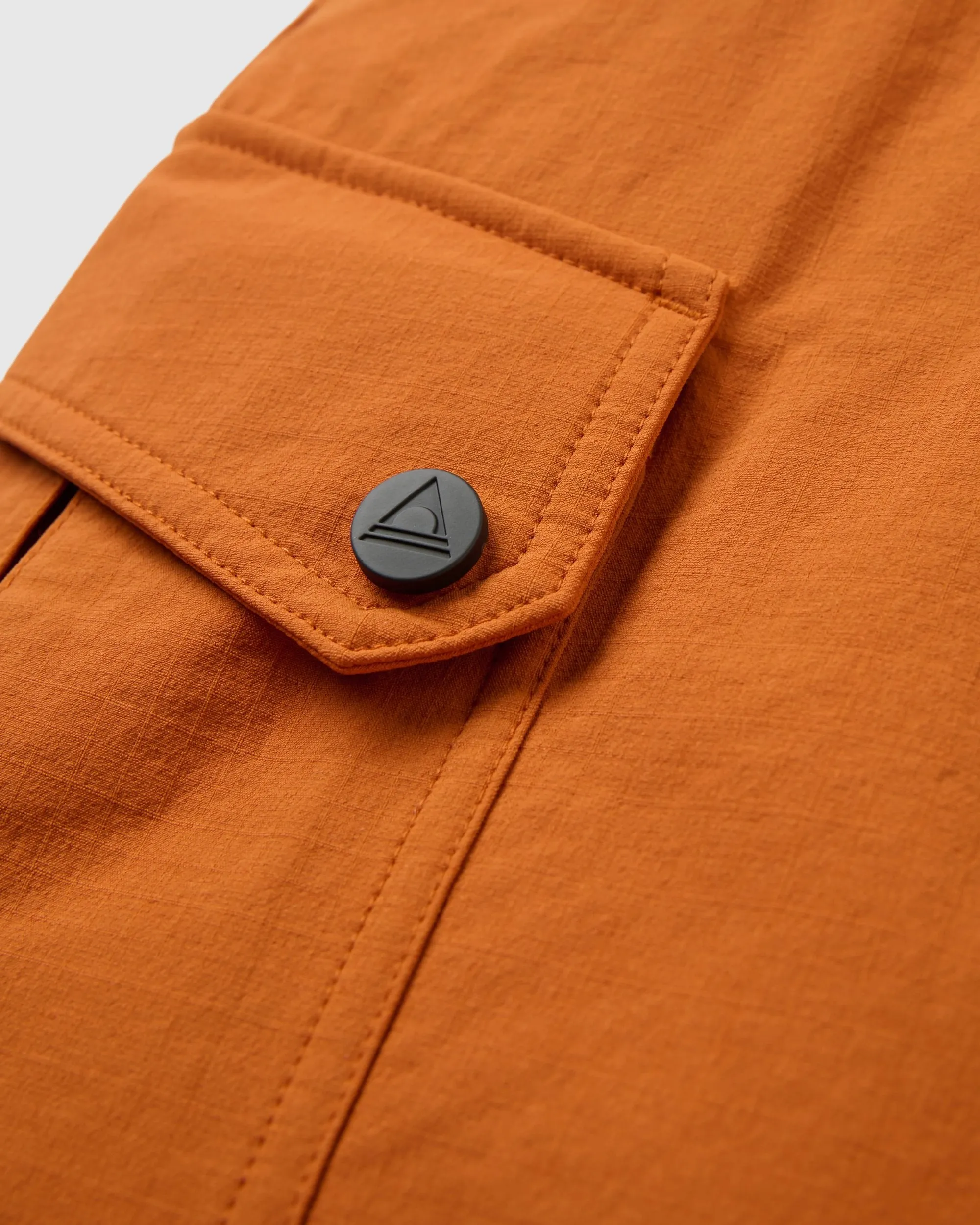 Sandstone Recycled Active Trail Short - Sunset Orange