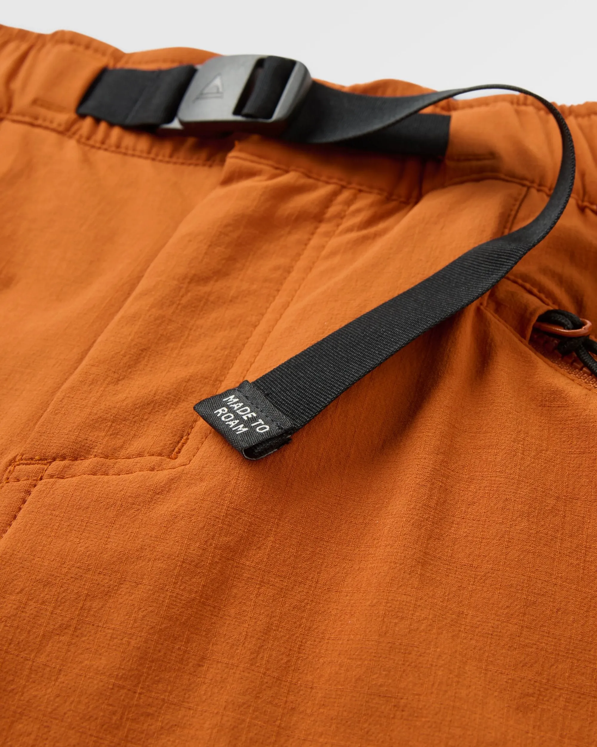 Sandstone Recycled Active Trail Short - Sunset Orange