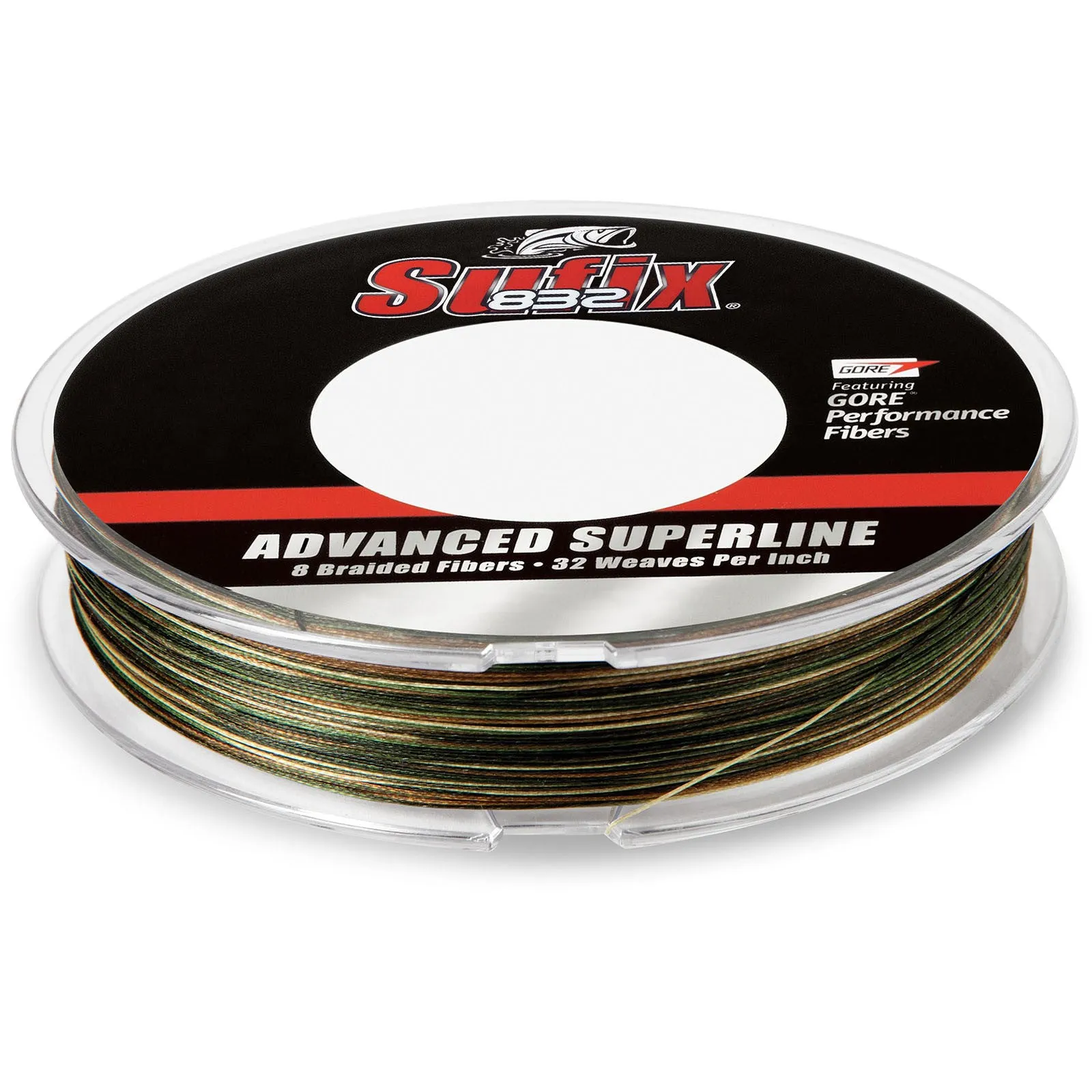 Sufix 832 Advanced Superline Camo 80lb 150yds