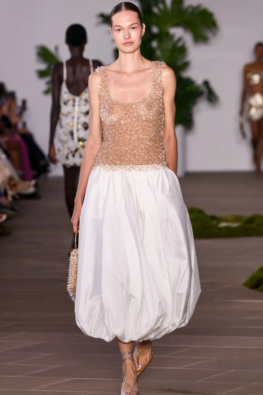 TAFETA MIDI DRESS (RUNWAY)