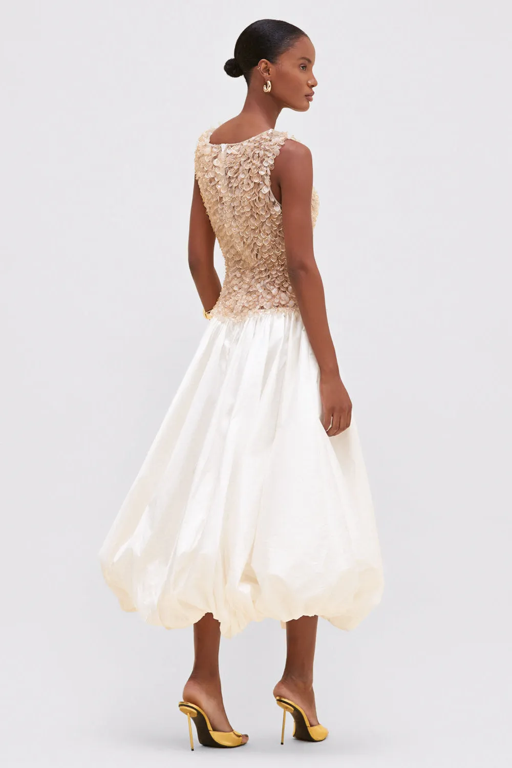 TAFETA MIDI DRESS (RUNWAY)