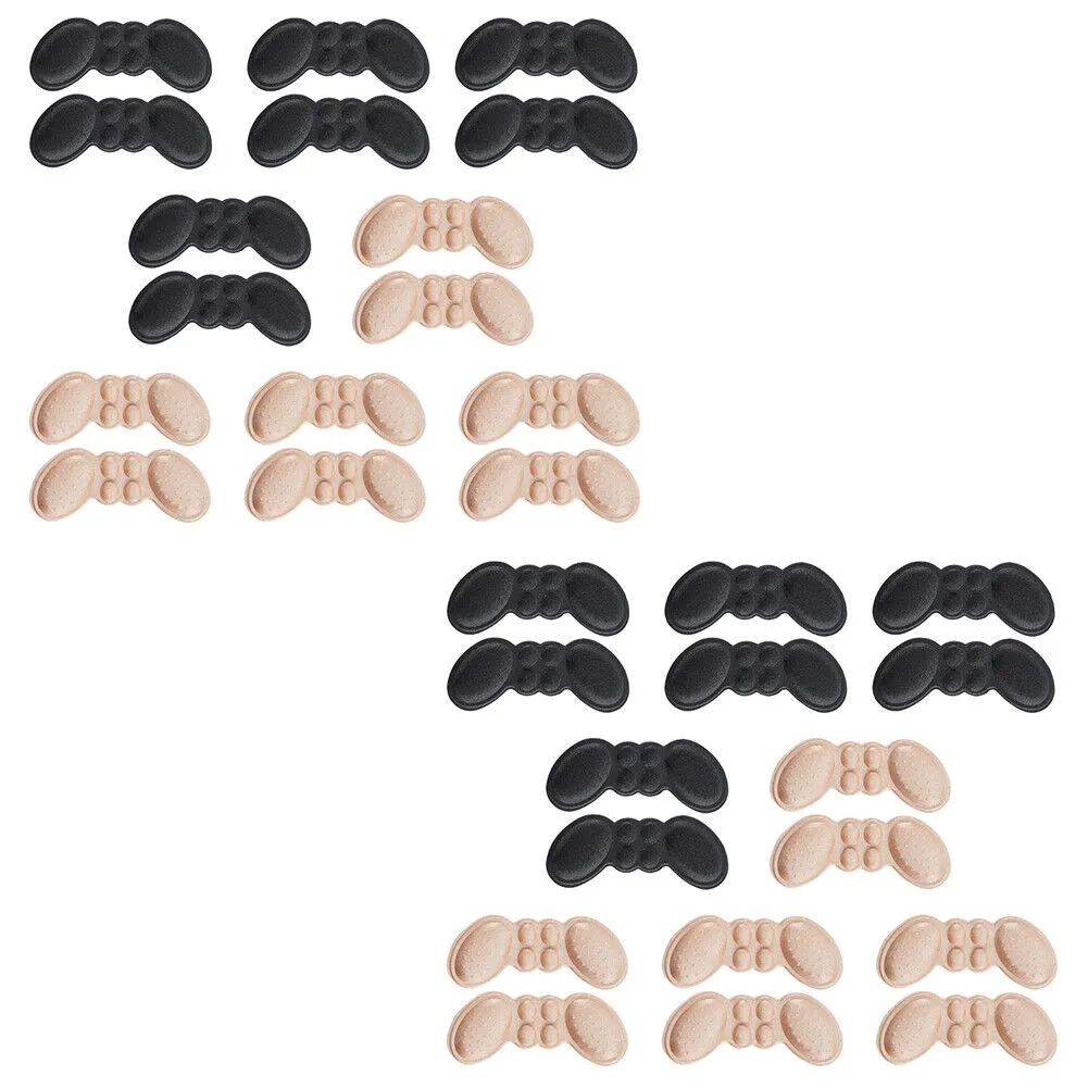US 8~16 Pairs Heel Grips Liner Stickers Cushion Filler Pads Improved Fit&Comfort